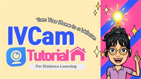 Ivcam Tutorial For Distance Learning Youtube