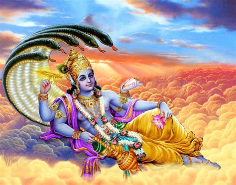 Lord Vishnu Wallpapers Top Free Lord Vishnu Backgrounds WallpaperAccess