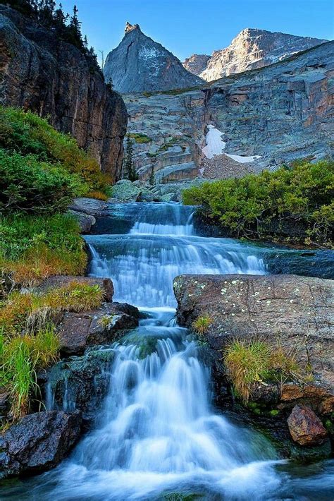 Beautiful Mountain Lakes In Colorado Rocky Mountain National Park