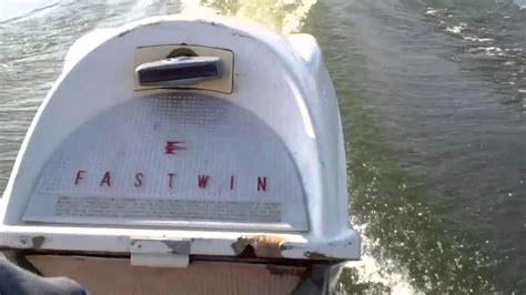 1962 Evinrude Fastwin 18hp March 30 2013 Youtube