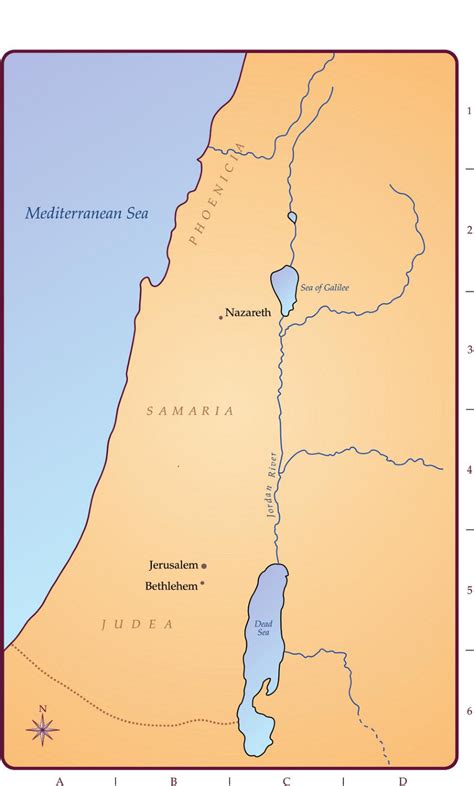 Map Of The Holy Land Maps For You