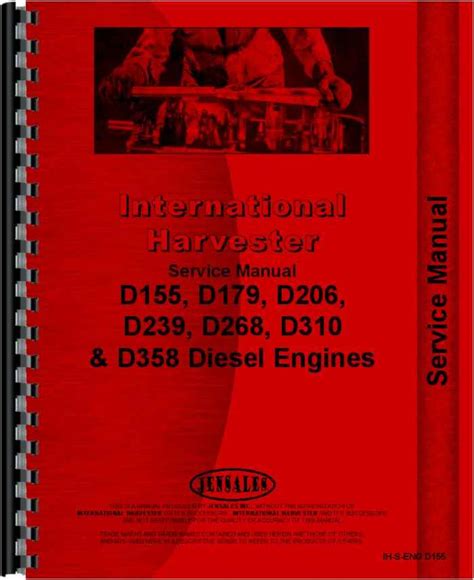 International Harvester 464 Tractor Engine Service Manual