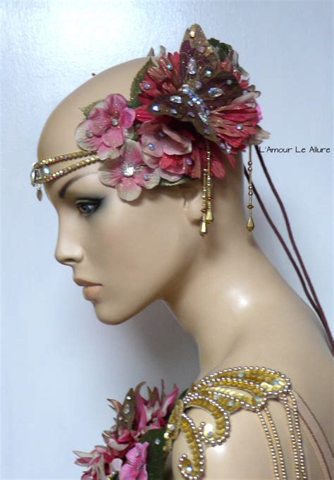 The goddess of flowers and spring victoria meza art in world culture: Golden Spring Fairy Goddess Flower Crown Halloween Costume ...