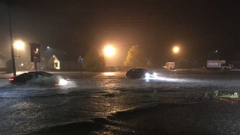 Heavy Rain Causes Flash Flooding In Parts Of State