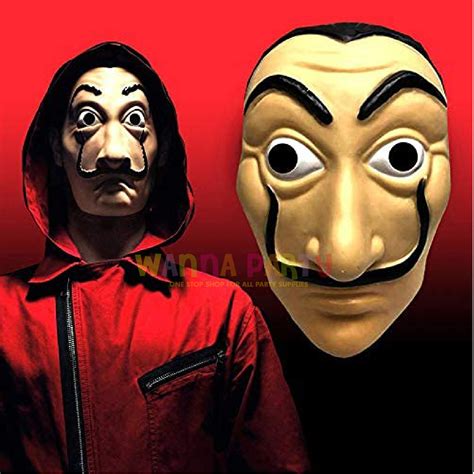 Money Heist Face Mask Lowest Price Wanna Party