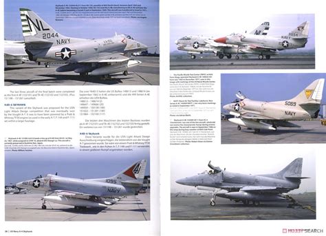 Aircraft Of The Cold War In Focus No1 Us Navy A 4 Skyhawk Color Photo
