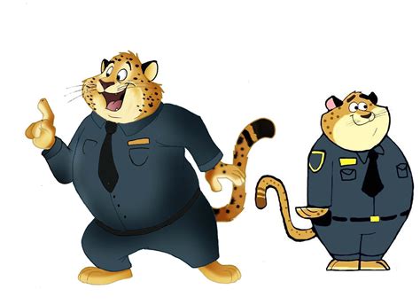 Fairly Odd Zootopia Character Benjamin Clawhauser By Fairytalesartist