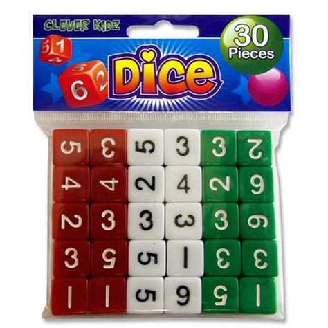 Learn Foreign Language Skills Number Dice