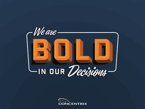 Concentrix We Are Bold In Our Decisions By Chase Radford On Dribbble