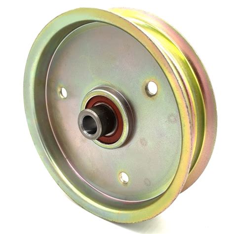 Flat Idler Pulley 5 Flat Dia 12 Bore Steel