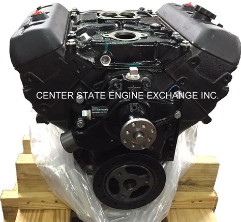 Reman Gm 43l V6 Vortec Marine Engine W 2bbl Intake Replaces Merc