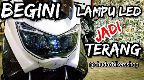 Upgrade Led Lampu Depan Yamaha Nmax Oem Look Chudax Bikers Shop