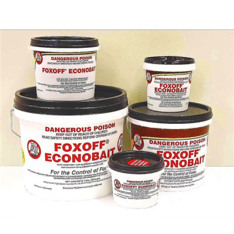 Foxoff® 1080 Fox Baits — Animal Control Technologies