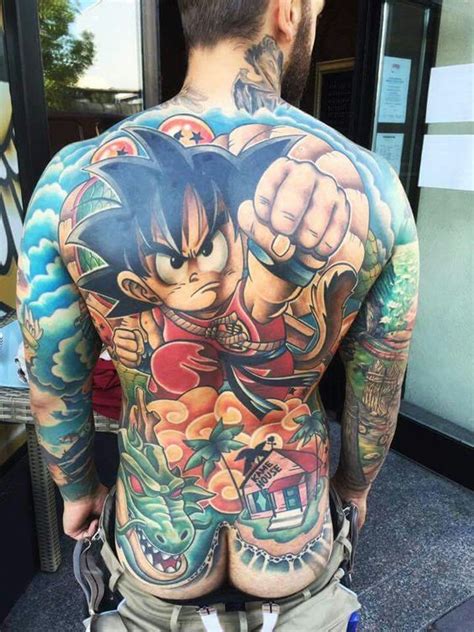 Doragon bōru sūpā) is a japanese manga and anime series, which serves as a sequel to the original dragon ball manga, with its overall plot outline written by franchise creator akira toriyama. Top 10 Tatuagens de Dragon Ball - Meta Galaxia