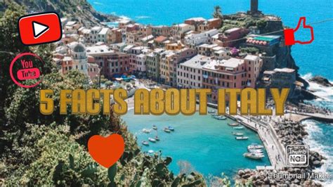 5 Awesome Facts About Italy 🇮🇹 🇮🇹 Youtube