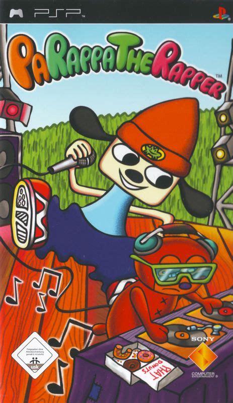 Parappa The Rapper Cover Or Packaging Material Mobygames
