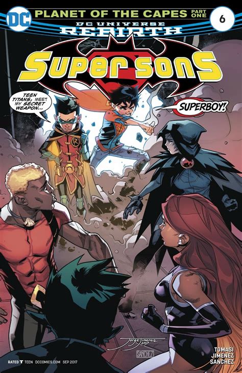 Super Sons 6 Spoiler Review Comic Book Revolution