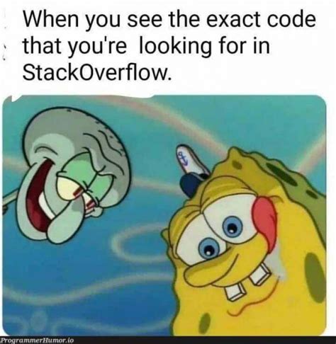 Stackoverflow ProgrammerHumor Io