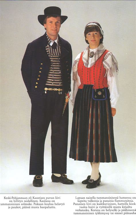 Kaustinen Finnish Costume Folk Costume Traditional Outfits