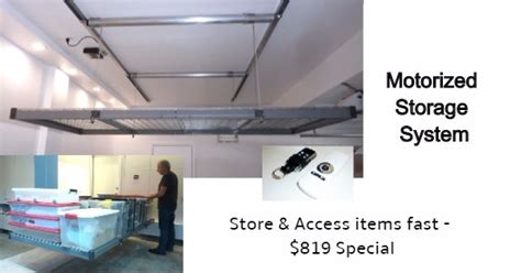 Garage And Home Storge Lift Motorized Garage Or Home Storage System