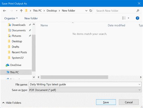 How To Save Emails As Pdfs In Windows 10