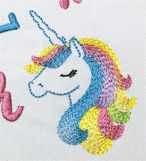 Beautiful Unicorn Machine Embroidery Design By Embroideryland