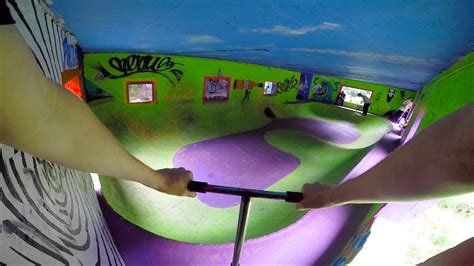Hidden Indoor Diy Skatepark Youtube