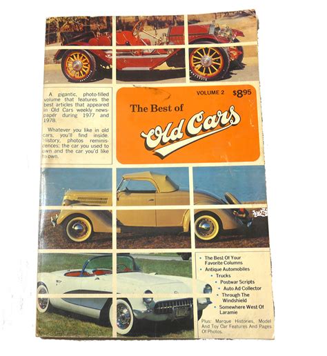 The Best Of Old Cars Weekly Volume Softcover First Edition