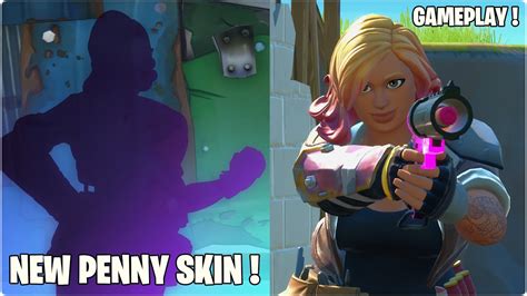 Leaked Penny Skin Gameplay Fortnite Battle Royale Youtube