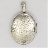 Photos of Sterling Silver Photo Locket