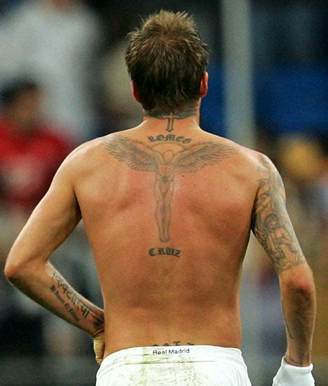 The fad also owes its popularity to david and victoria beckham, who professed their. Nadud Le: David Beckham Tattoos and The Meaning