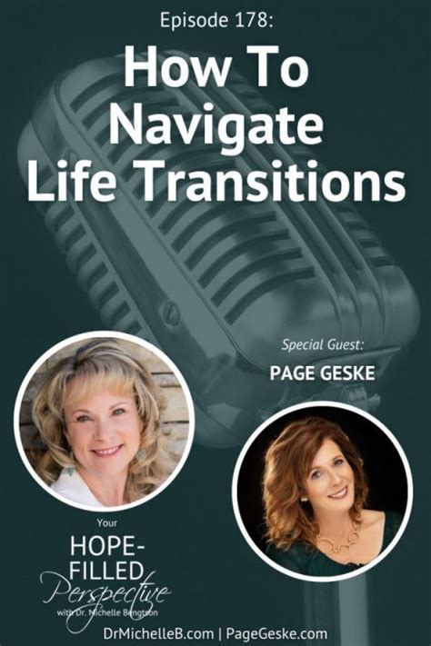 How To Navigate Life Transitions Triumphantly Episode 178 Dr