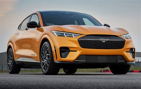 Cyber Orange 2021 Ford Mustang Mach E Gt Performance Suv