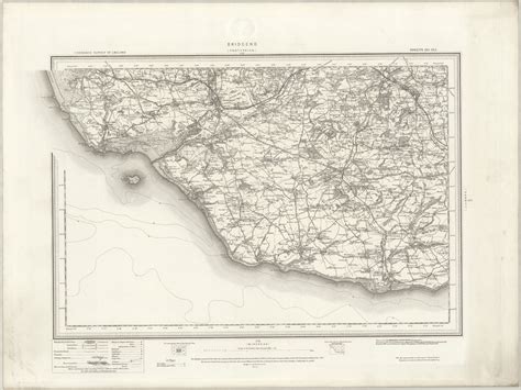 1890 Collection Bridgend Pontypridd Ordnance Survey Map I Love Maps