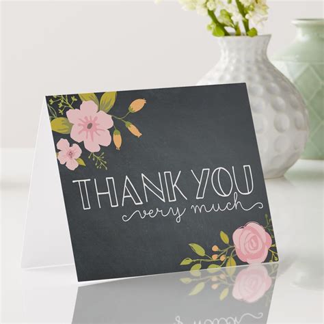 Fondly or even love is personal for close family and friends. Thank You Cards | Wedding thank you cards, Custom thank ...