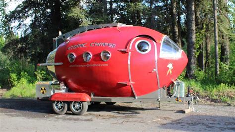 Atomic Camper Is The Crazy Cool Rv Spaceship Of Your Dreams Cool Rvs