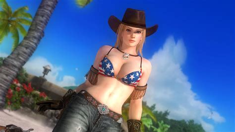 Dead Or Alive 5 Last Round Character Tina 2016 Promotional Art
