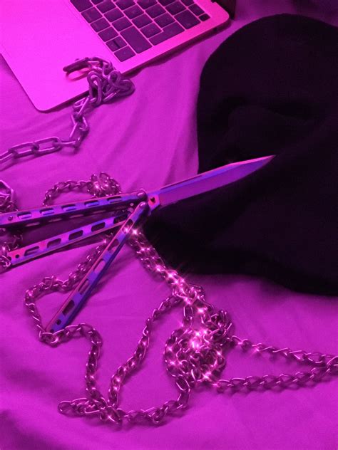 Yk2 Pfp ~ Grunge Skimask Knives Chain Aesthetic Egirl Yk2