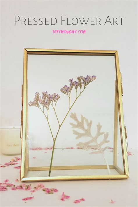 Check spelling or type a new query. Glass Frame Pressed Flower Art - diy Thought