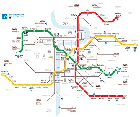 Metro De Praga Horario Precio Líneas E Info útil Para Ir En Metro En