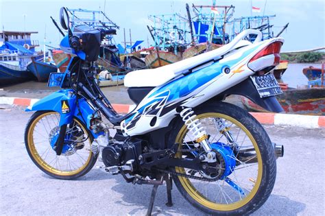 Frame rangka drag modif jupiter vega fiz r. Modifikasi Vega R