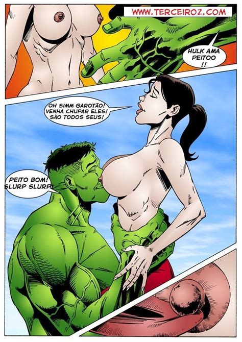 O Incrível Hulk Super HQ de Sexo HQ Hentai e Quadrinhos Porno Exclusivo paródia pornô