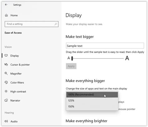 How To Configure Display Scaling In Windows 10