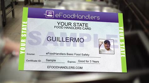 In your state, you must have a food handler. How to Get a Food Handlers Card?