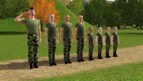 My Sims 3 Blog Military School Poses By Nastya Timka