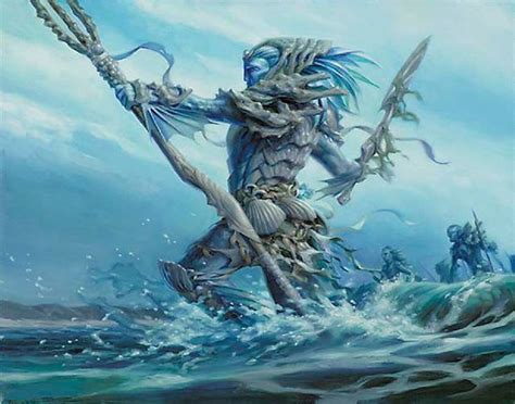 Merfolk Master Merfolk Underwater Creatures Fantasy Races