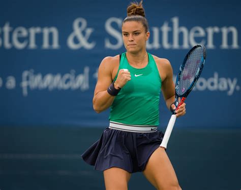 Get the latest news, stats, videos, and more about tennis player maria sakkari. Maria Sakkari - 2018 Western & Southern Open in Cincinnati 08/14/2018 • CelebMafia