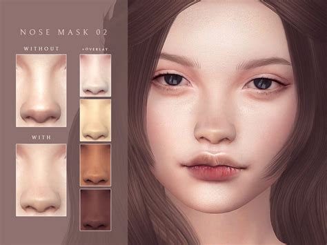Sims 4 Nose Mask 02 At Lutessa The Sims Game