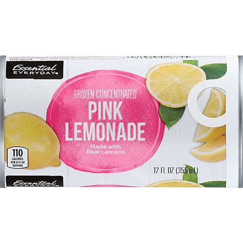 Essential Everyday Pink Lemonade Frozen Concentrate Juices Roths