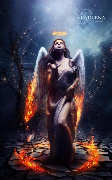Fallen Angel By Vladlena On Deviantart Fallen Angel Fallen Angel Art Fantasy Queen